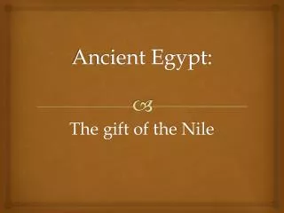 Ancient Egypt: