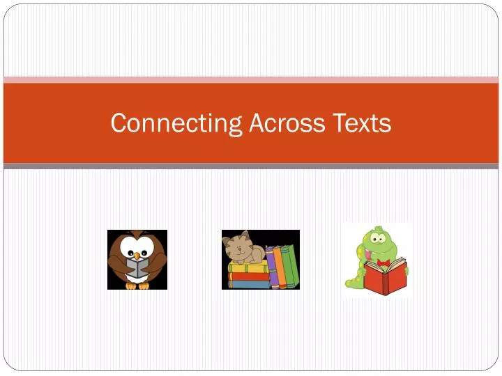 connecting across texts
