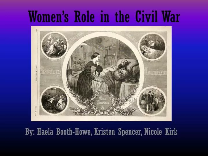 women s role in the civil war