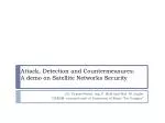 Satellite Network Security: Attack Detection and Countermeasures - slide 1