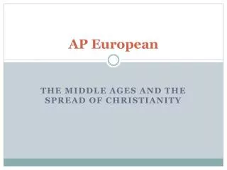 AP European