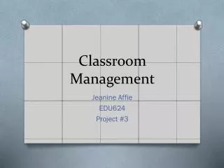 classroom management