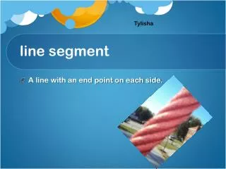 l ine segment