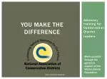 You make the difference - slide 1