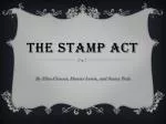 The Stamp Act - slide 1