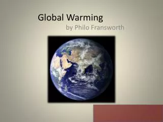 Global Warming