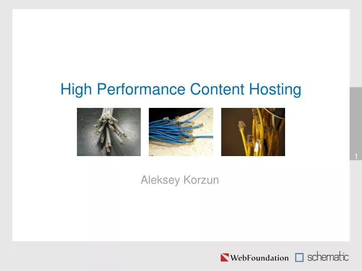 high performance content hosting