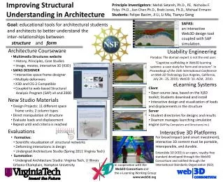 Improving Structural Understanding in Architecture