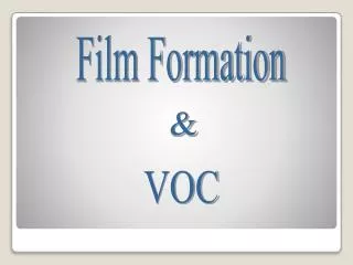 Film Formation