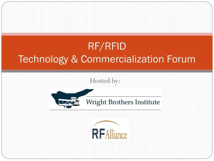 rf rfid technology commercialization forum