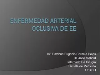 int esteban eugenio cornejo rojas dr jos mebold internado de cirug a escuela de medicina usach
