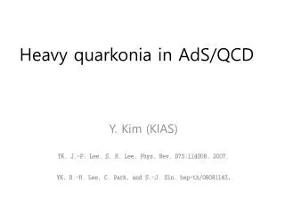 Heavy quarkonia in AdS /QCD