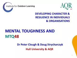 MENTAL TOUGHNESS AND MTQ 48