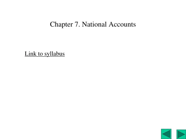 chapter 7 national accounts