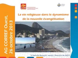 la vie religieuse dans le dynamisme de la nouvelle vang lisation