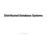 PPT - Distributed Database Security PowerPoint Presentation, free ...