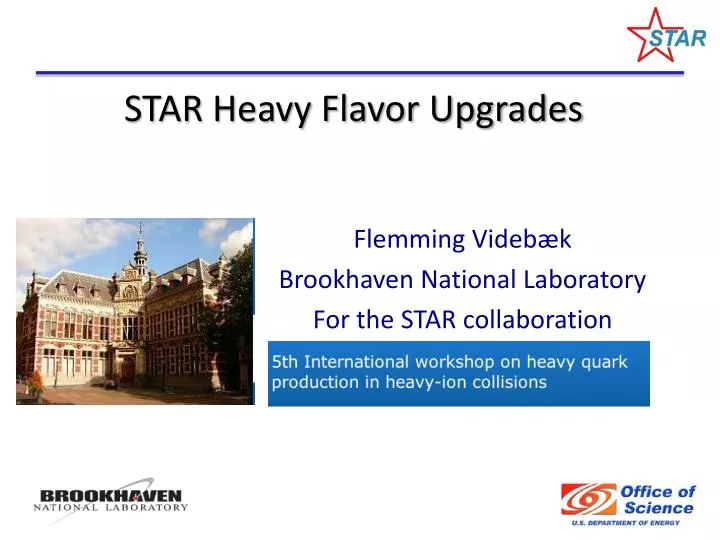 star heavy flavor upgrades