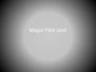 Major Film Unit