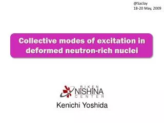 Collective modes of excitation in deformed neutron-rich nuclei
