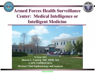 Armed Forces Health Surveillance Center: Medical Intelligence or Intelligent Medicine