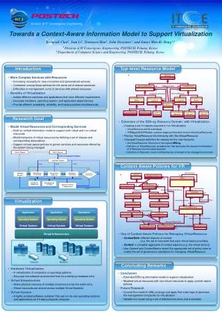 Towards a Context-Aware Information Model to Support Virtualization