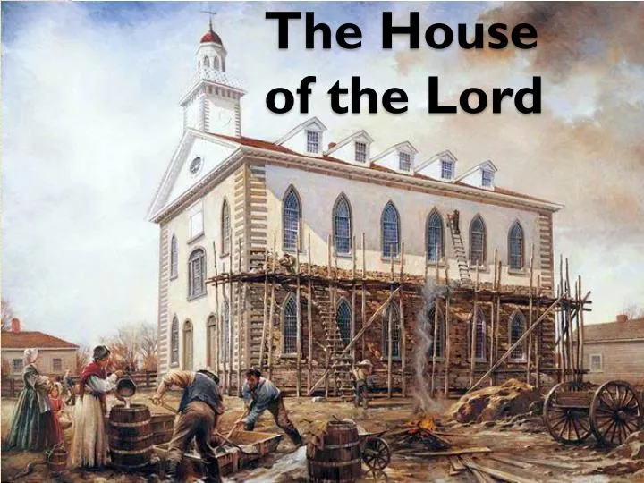 the house of the lord