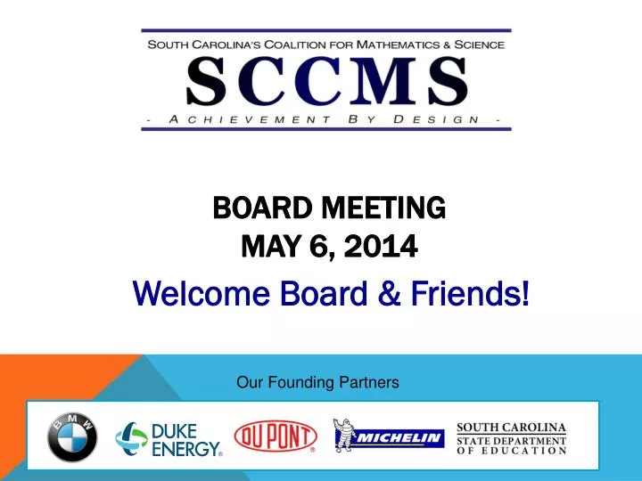 board meeting may 6 2014
