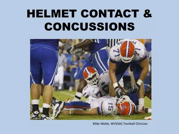 helmet contact concussions