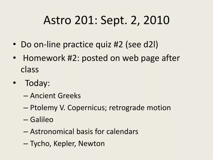 astro 201 sept 2 2010