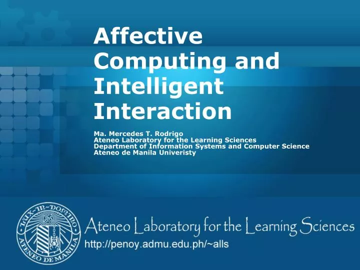 affective computing and intelligent interaction