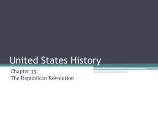 United States History