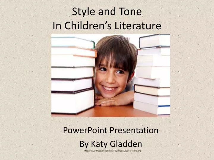 style and tone in children s literature