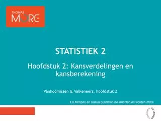 statistiek 2