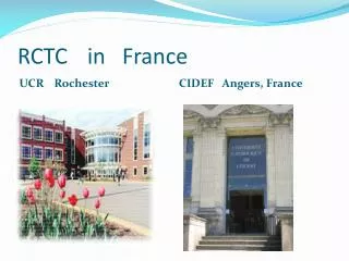 RCTC 	in	France
