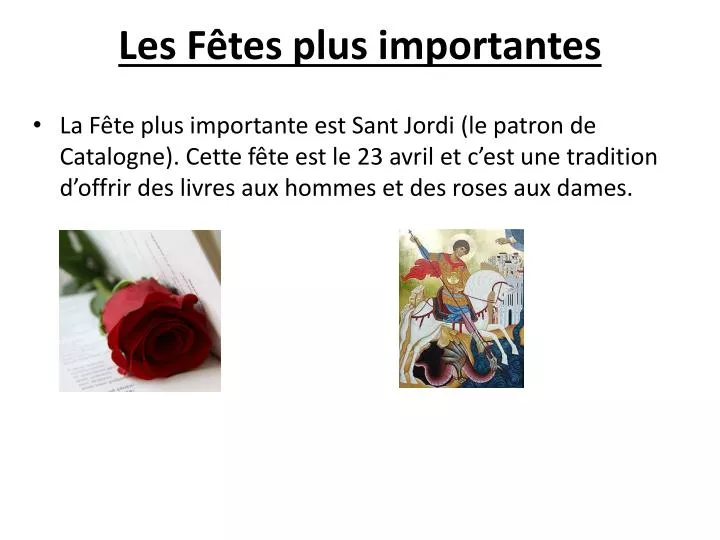 les f tes plus importantes