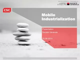 Mobile Industrialization