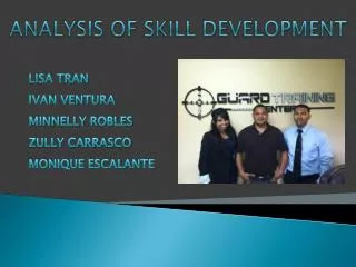 Analysis of Skill Development
