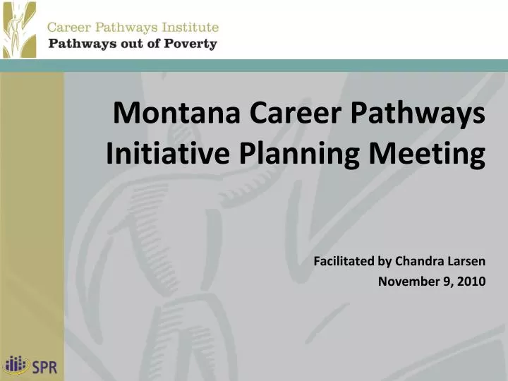 montana career pathways initiative planning meeting