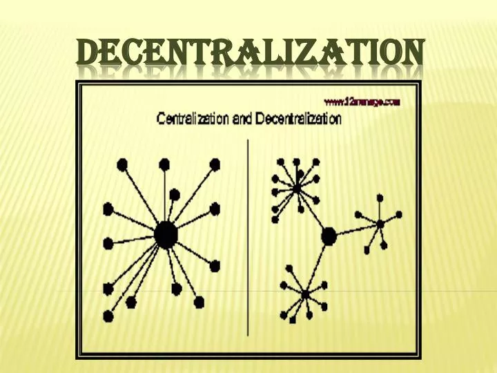 decentralization