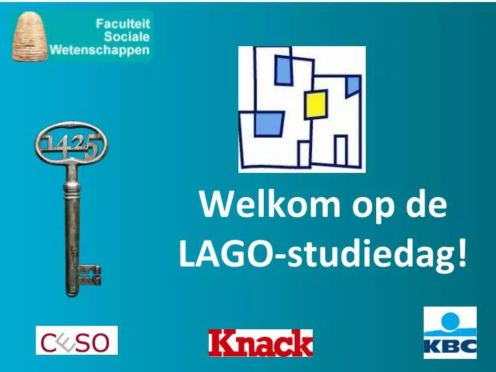 welkom op de lago studiedag