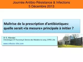 ma trise de la prescription d antibiotiques quelle serait la mesure principale initier