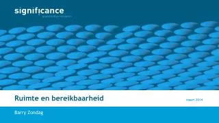 ruimte en bereikbaarheid