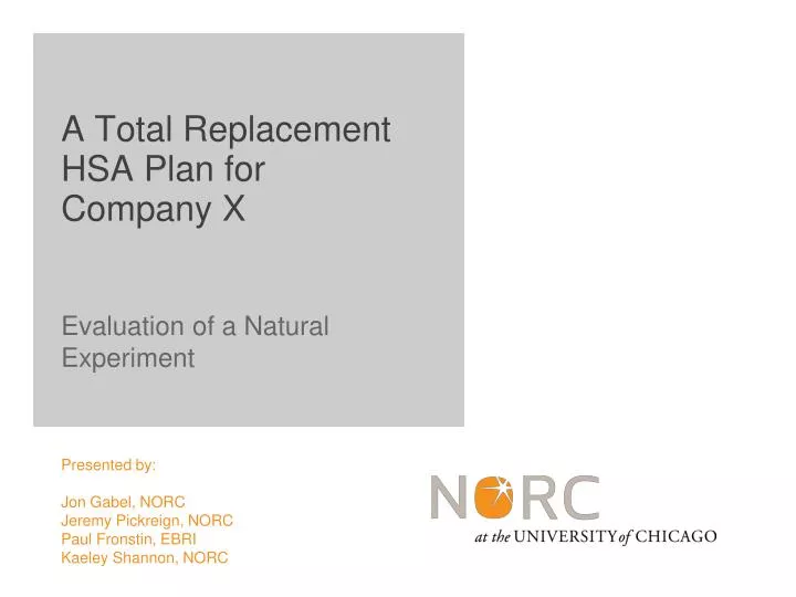 evaluation of a natural experiment