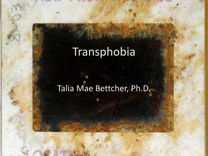 transphobia