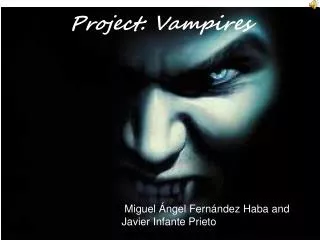 Project: Vampires