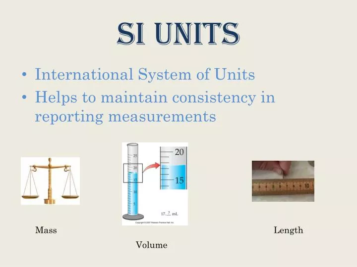 si units