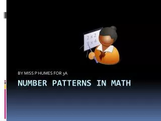 Number patterns in math