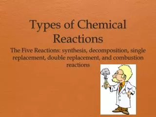 Types of Chemical Reactions