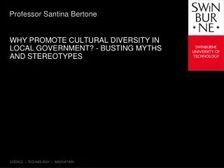 Professor Santina Bertone