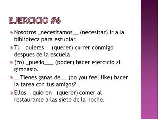 ejercicio 6